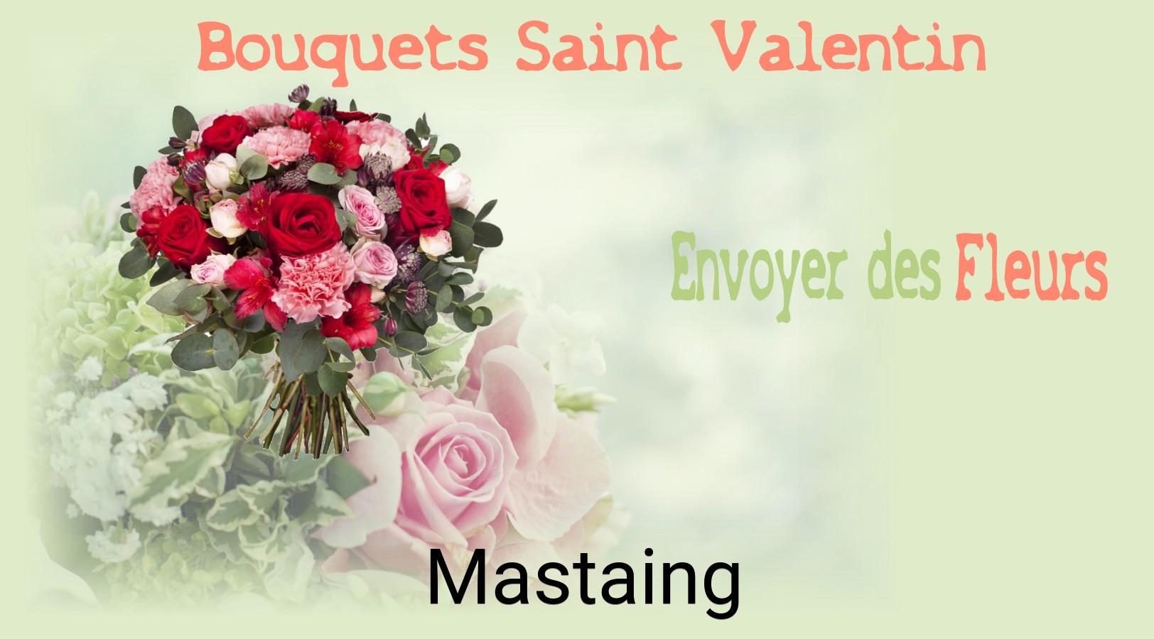 Roses de Saint-Valentin livrées à Mastaing